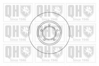 QUINTON HAZELL bdc3136 -  Тормозной диск